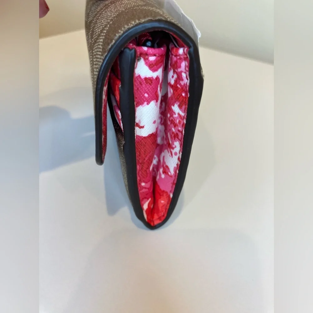 Coach Peyton Signature Slim Envelope With Pouch Wallet - Picture 7 of 8